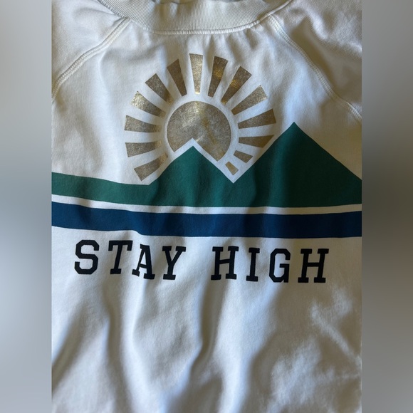Wildfox Stay High Sunburst Sweatshirt L - Picture 2 of 3